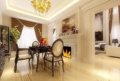 旧房改造方案：客厅与餐厅的隔断 